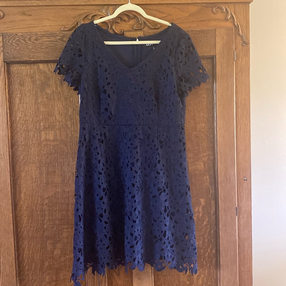 DKNY size 14 lace dress